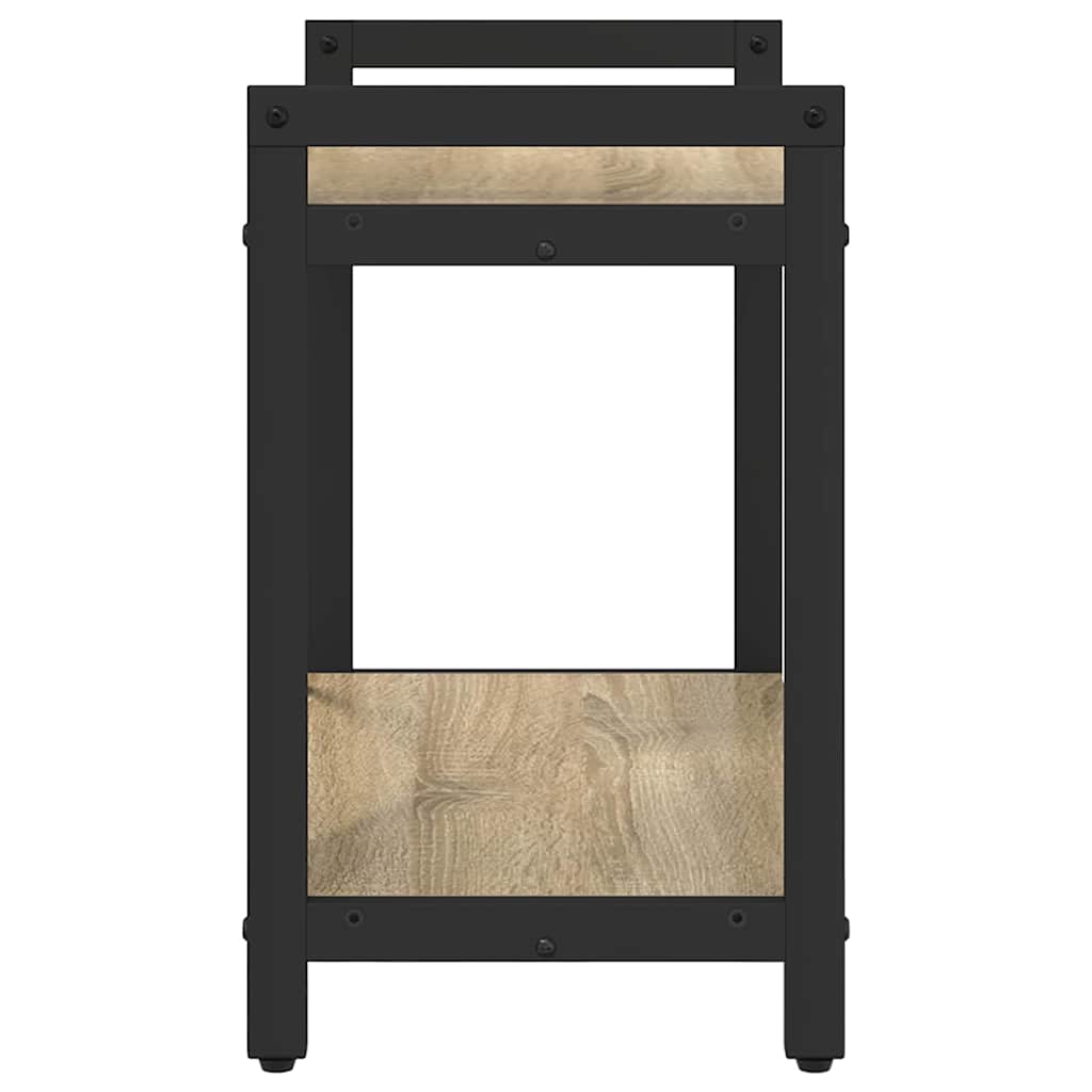 Bookshelf Sonoma Oak 60 x 30 x 50 cm Engineered Wood