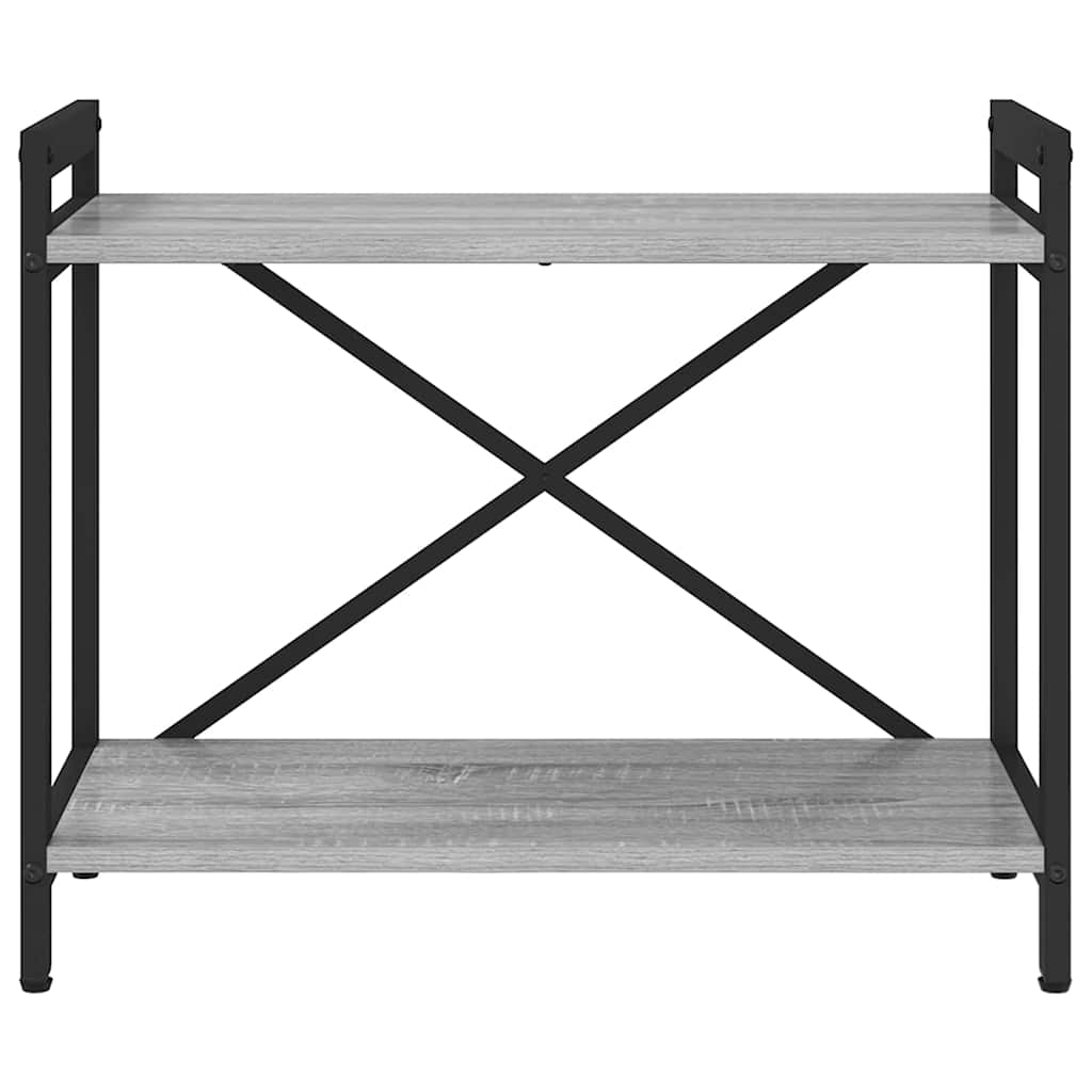 Bookshelf Grey sonoma 60 x 30 x 50 cm Engineered Wood