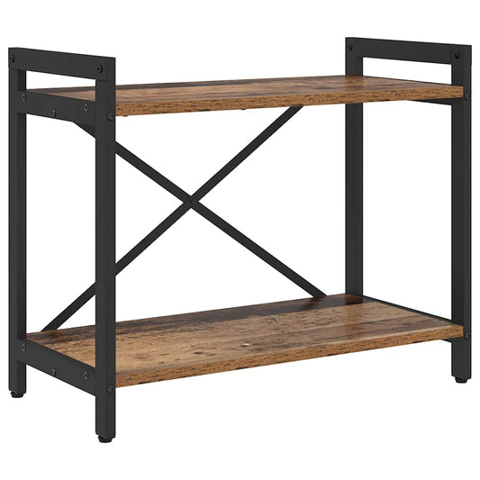 Bookshelf 60 x 30 x 50 cm Engineered Wood Old wood