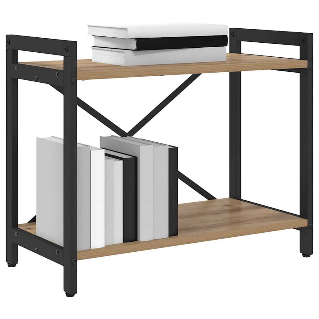 Bookshelf 60 x 30 x 50 cm Engineered Wood Artisan Oak