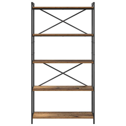 Bookshelf Old wood 80 x 30 x 155 cm Engineered Wood