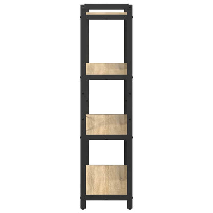 Bookshelf Sonoma Oak 80 x 30 x 120 cm Engineered Wood