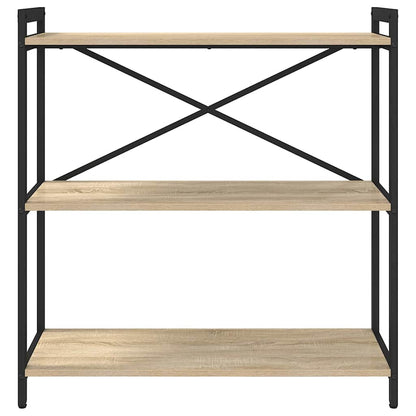 Bookshelf Sonoma Oak 80 x 30 x 85 cm Engineered Wood
