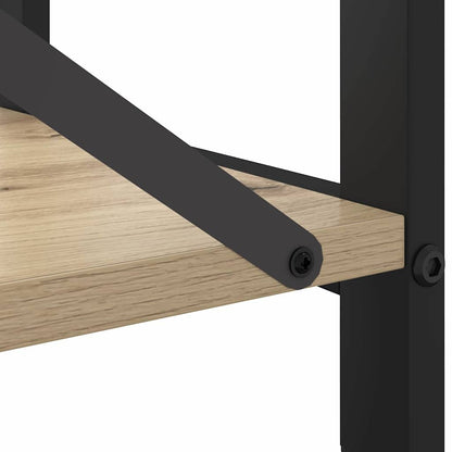 Bookshelf Sonoma Oak 80 x 30 x 50 cm Engineered Wood