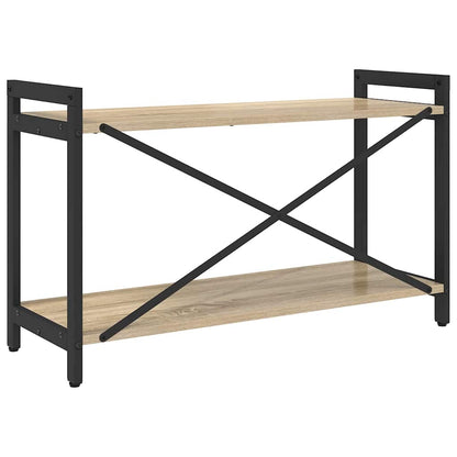 Bookshelf Sonoma Oak 80 x 30 x 50 cm Engineered Wood