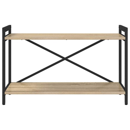Bookshelf Sonoma Oak 80 x 30 x 50 cm Engineered Wood