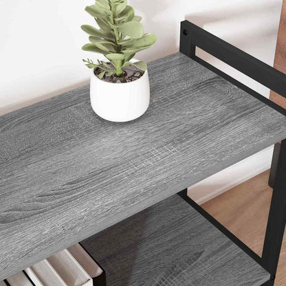 Bookshelf Grey sonoma 80 x 30 x 50 cm Engineered Wood