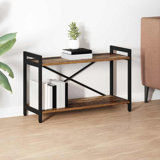 Bookshelf 80 x 30 x 50 cm Engineered Wood Old wood