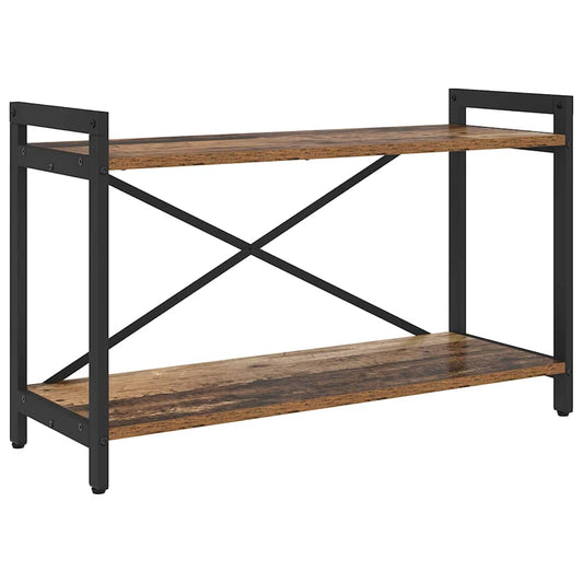 Bookshelf 80 x 30 x 50 cm Engineered Wood Old wood