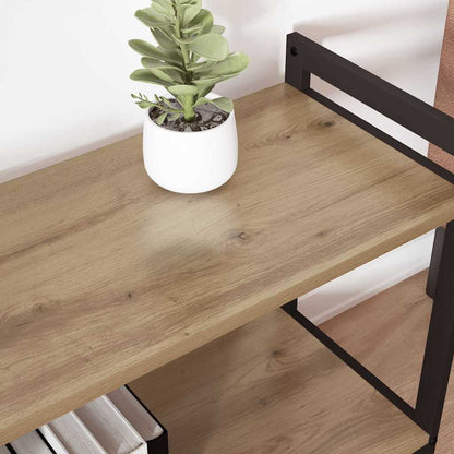Bookshelf 80 x 30 x 50 cm Engineered Wood Artisan Oak