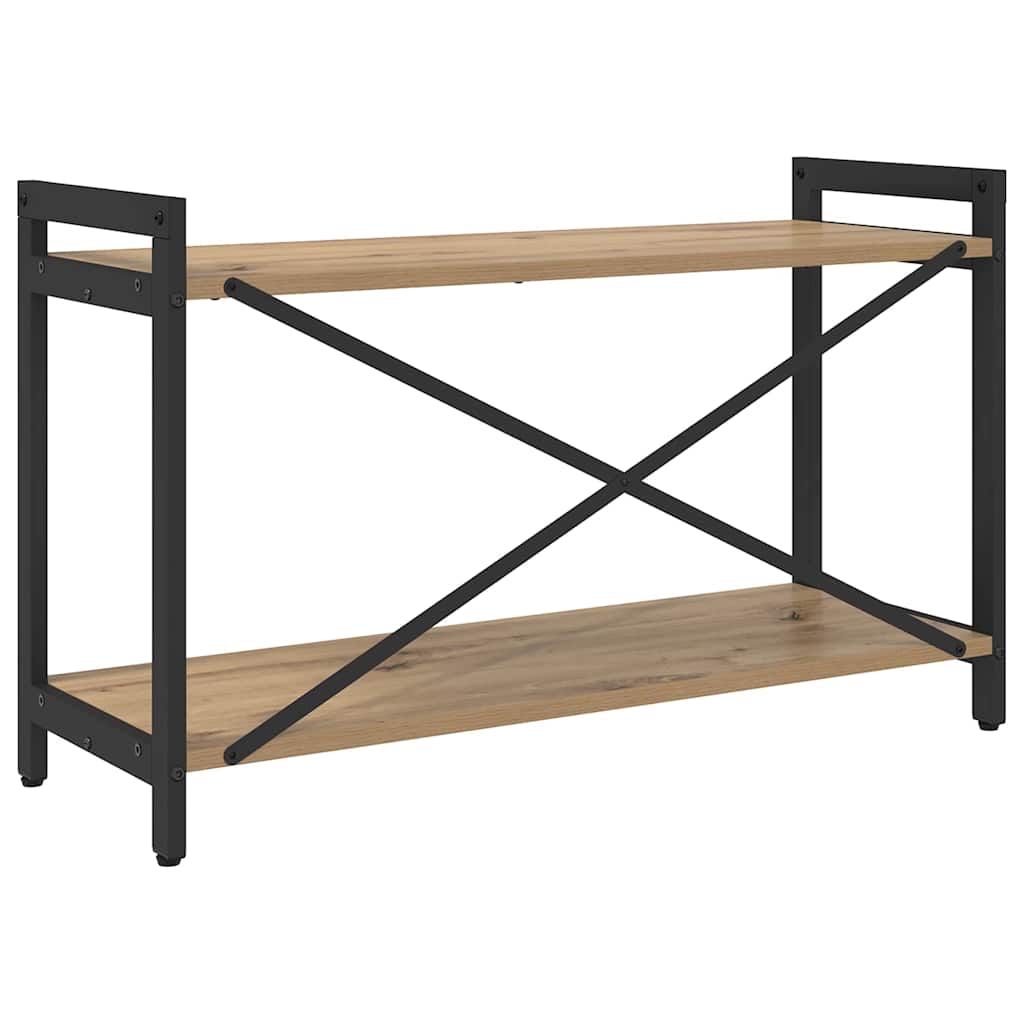 Bookshelf 80 x 30 x 50 cm Engineered Wood Artisan Oak
