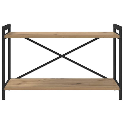 Bookshelf 80 x 30 x 50 cm Engineered Wood Artisan Oak
