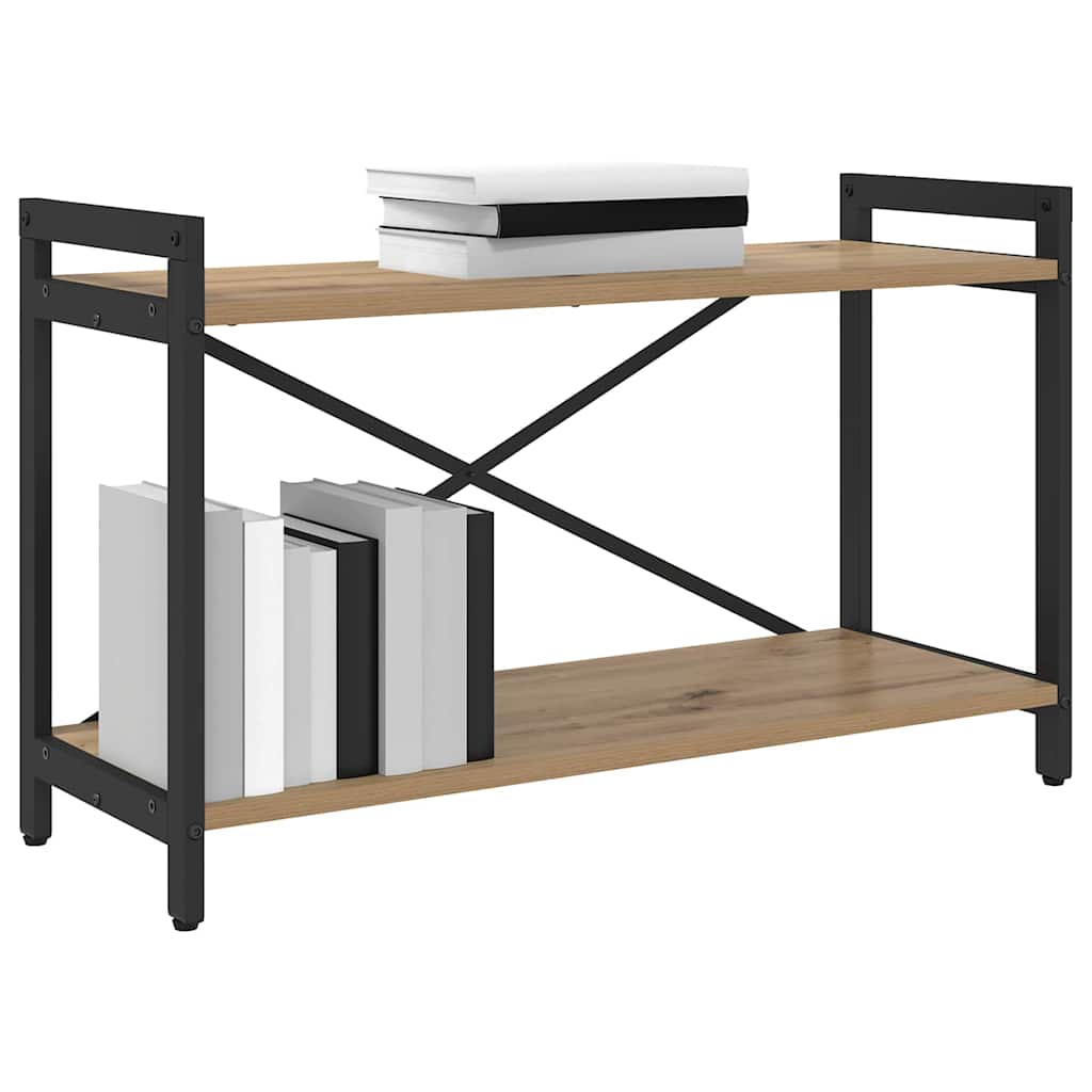 Bookshelf 80 x 30 x 50 cm Engineered Wood Artisan Oak
