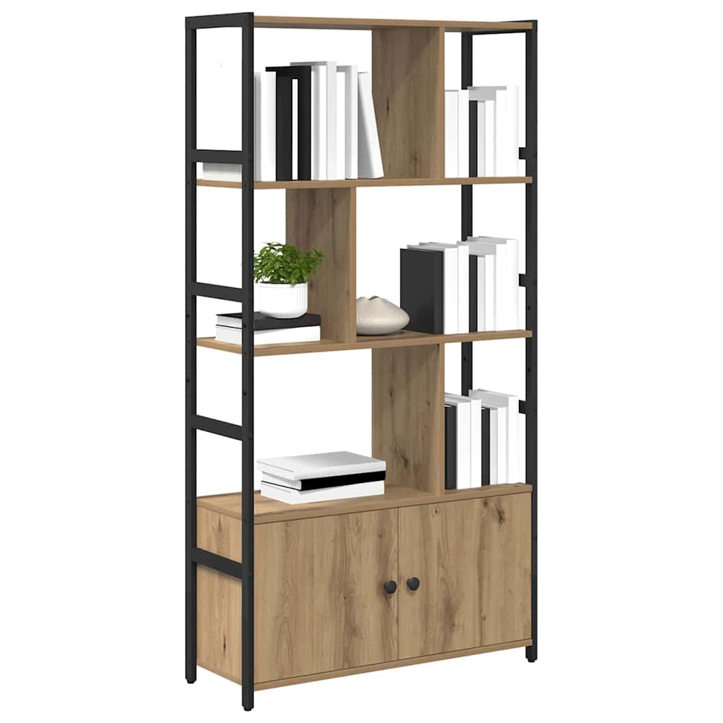 Bookshelf 80 x 30 x 155.5 cm Engineered Wood Artisan Oak