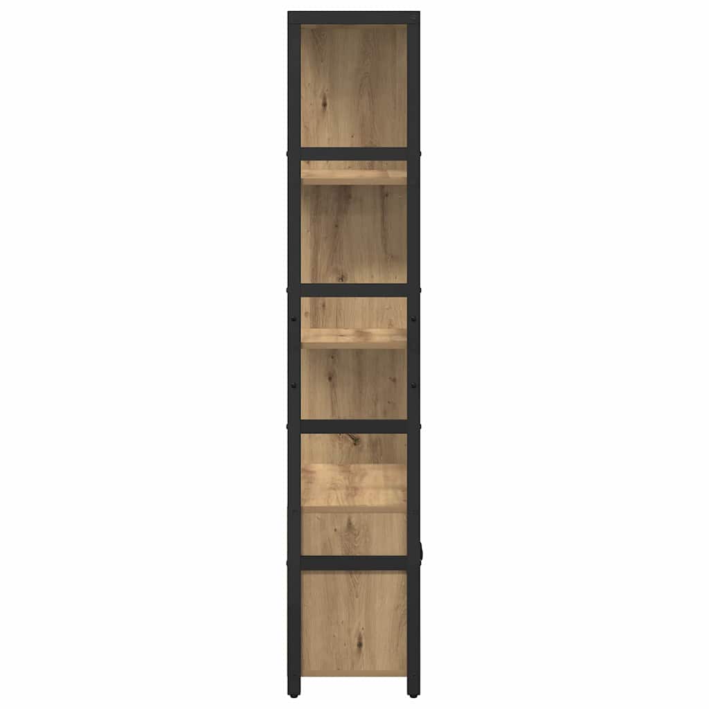 Bookshelf 80 x 30 x 155.5 cm Engineered Wood Artisan Oak