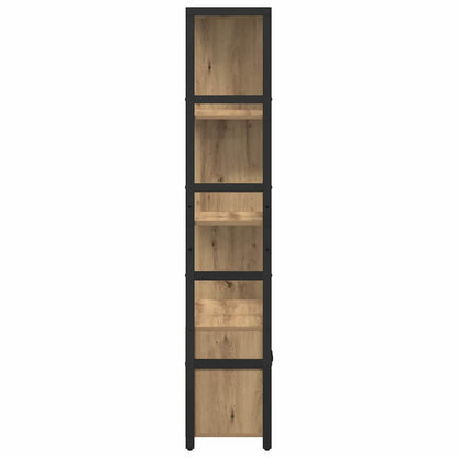 Bookshelf 80 x 30 x 155.5 cm Engineered Wood Artisan Oak