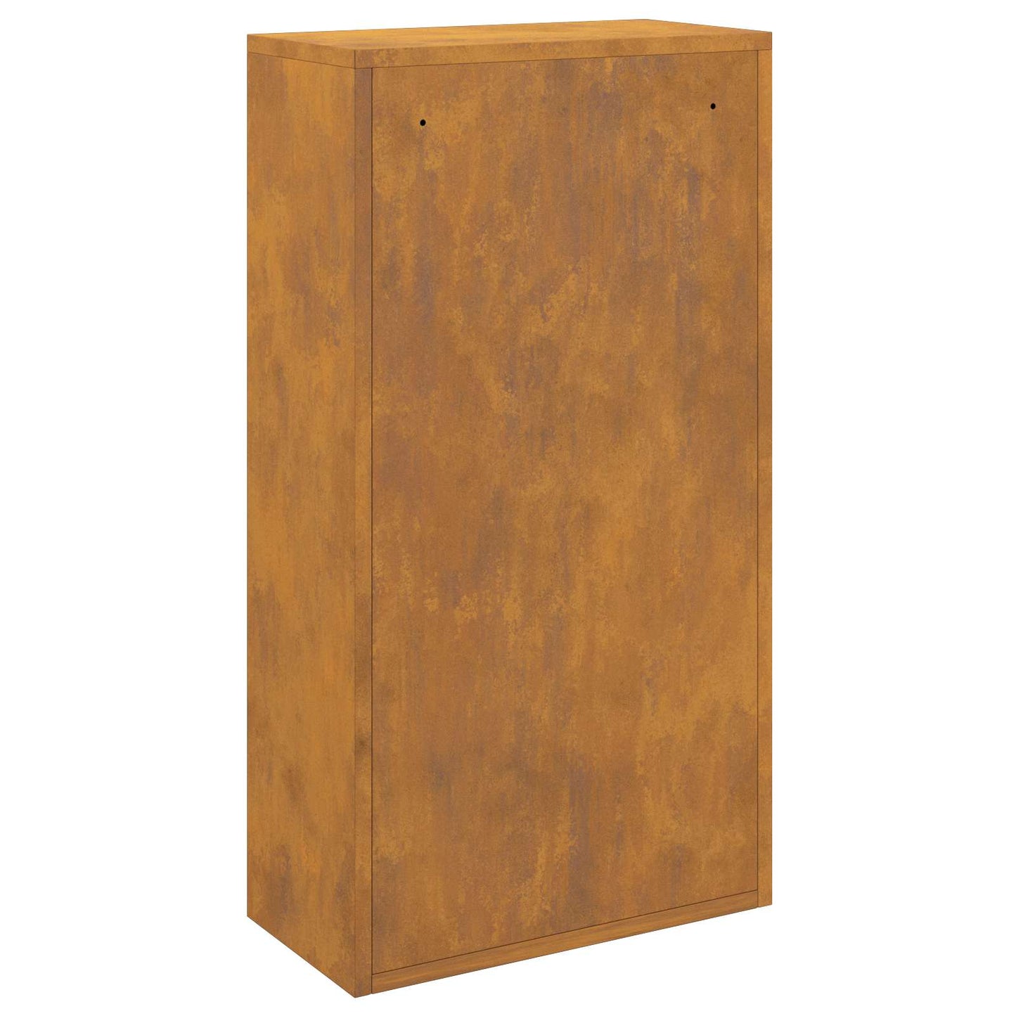 Parcel Drop Box Rusty 17.32 x 8.66 x 32.28 in Weathering Steel