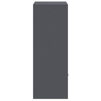 Parcel Drop Box Anthracite 16.14 x 14.96 x 40.55 in Steel