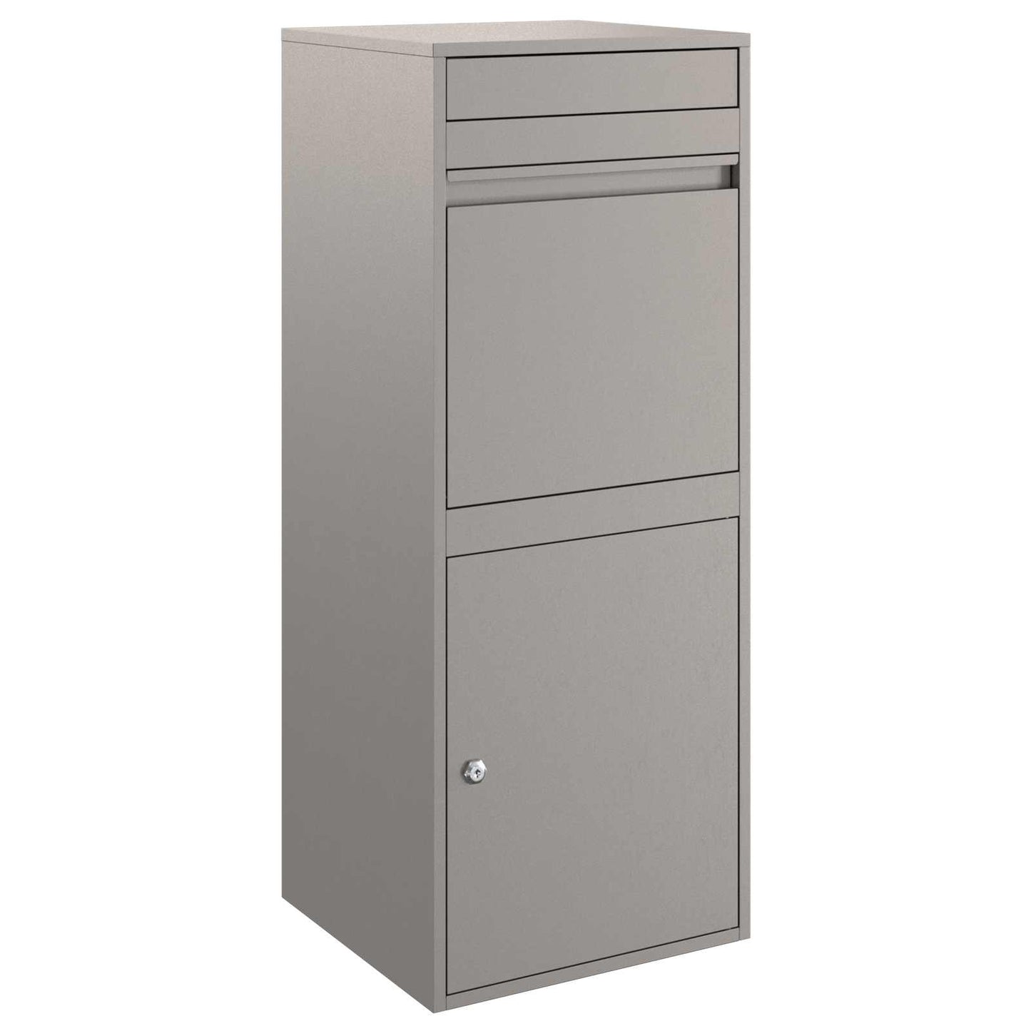 Parcel Drop Box Rusty 16.14 x 14.96 x 40.55 in Weathering Steel