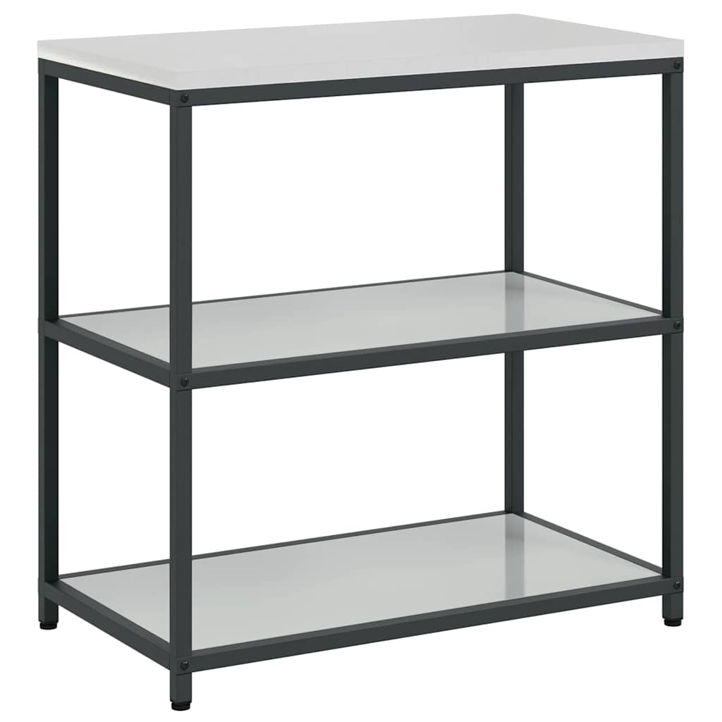 Kitchen Storage HATTEM Silver 90 x 50 x 92 cm Steel