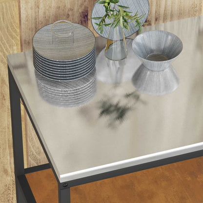Kitchen Storage HATTEM Rusty 90 x 50 x 92 cm Steel