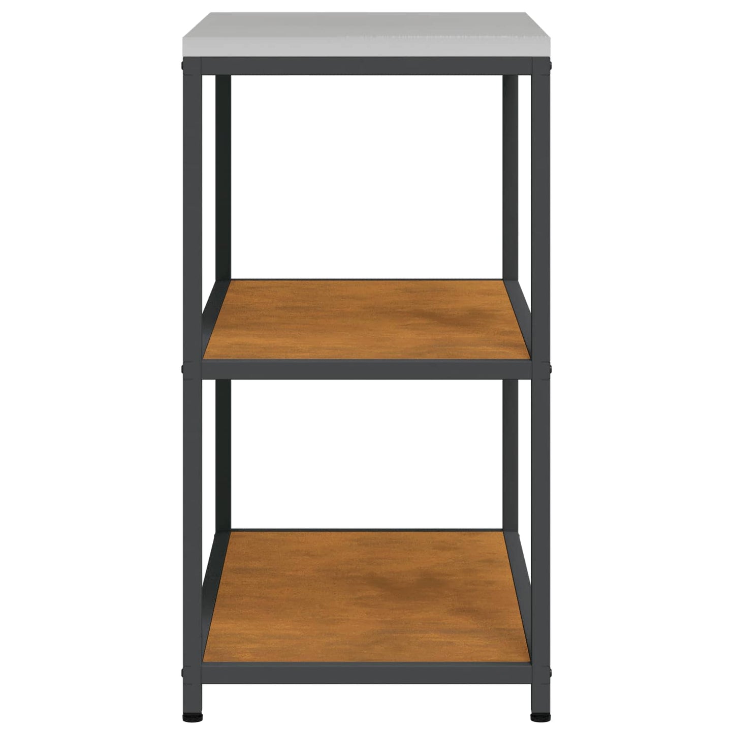 Kitchen Storage HATTEM Rusty 90 x 50 x 92 cm Steel