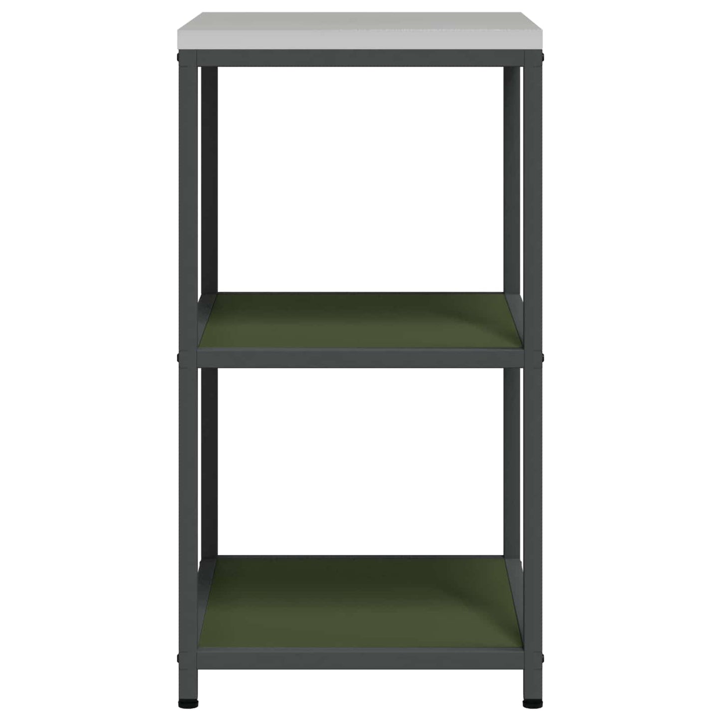 Kitchen Storage HATTEM Olive Green 60 x 50 x 92 cm Steel