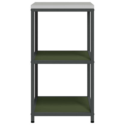 Kitchen Storage HATTEM Olive Green 60 x 50 x 92 cm Steel