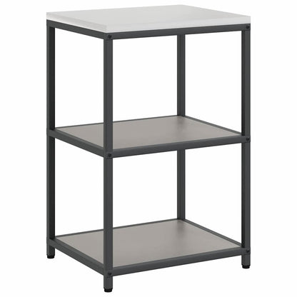 Kitchen Storage Shelf with Shelf Rusty Weathering steel