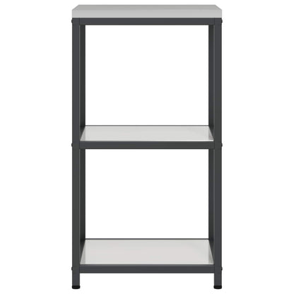 Kitchen Storage HATTEM Silver 40 x 50 x 92 cm Steel