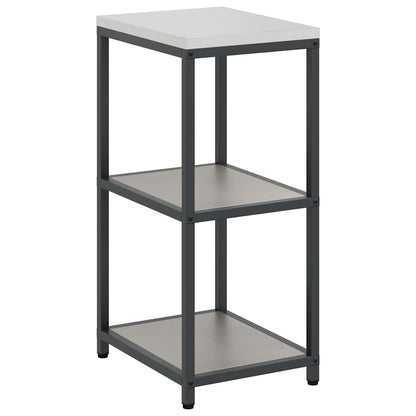Kitchen Storage Shelf with Shelf Rusty Weathering steel