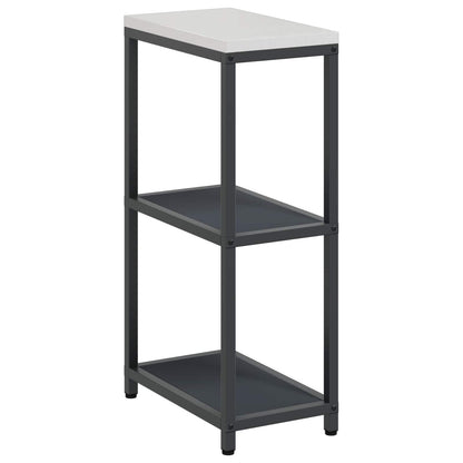 Kitchen Storage with Shelf Anthracite 30 x 50 x 92 cm Steel