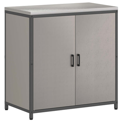 Kitchen Storage with Shelf Rusty 90 x 50 x 92 cm Steel