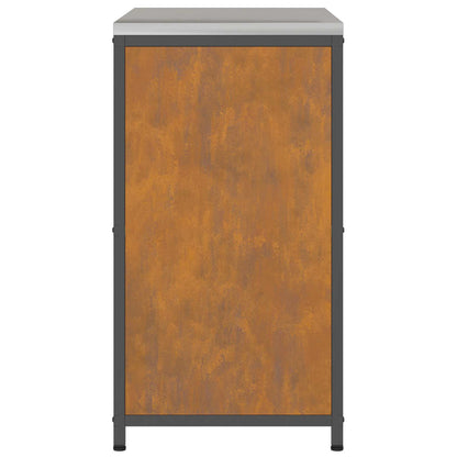 Kitchen Storage with Shelf Rusty 90 x 50 x 92 cm Steel