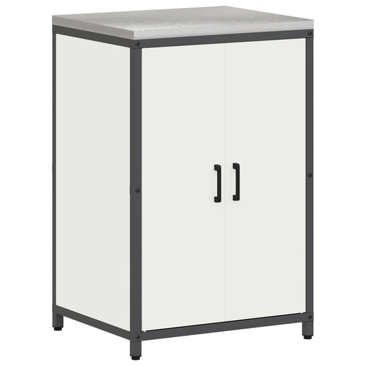 Kitchen Storage Cabinet HATTEM White 60 x 50 x 92 cm Steel