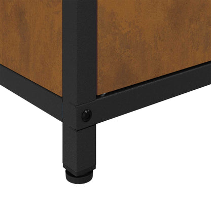 Kitchen Storage HATTEM Rusty 90 x 50 x 53 cm Steel