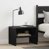 Bedside Cabinet 2 pcs Black oak 40 x 40 x 30 cm Engineered wood