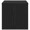 Bedside Cabinet 2 pcs Black oak 40 x 40 x 30 cm Engineered wood
