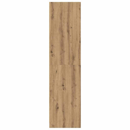 Wardrobe with Shelf with Storage Artisan oak Engineered wood