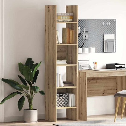 Book Cabinet 5-Tier 40 x 35 x 180 cm Engineered Wood