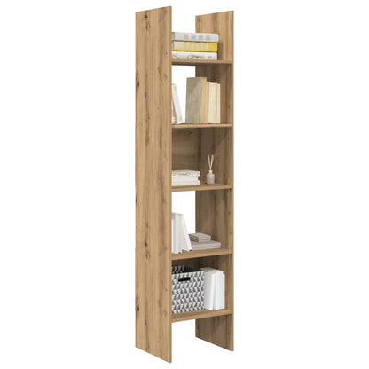 Book Cabinet 5-Tier 40 x 35 x 180 cm Engineered Wood