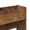 Wall Shoe Cabinet with Shelf Wall-mounted Other with Storage 2 pcs Old wood Engineered wood