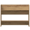 Wall Shoe Cabinet with Shelf 2 pcs Artisan oak Engineered wood