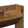 Wall Shoe Cabinet with Shelf Wall-mounted Other with Storage 2 pcs Old wood Engineered wood