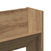 Wall Shoe Cabinet with Shelf 2 pcs Artisan oak Engineered wood