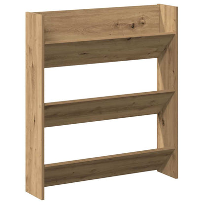 Shoe Cabinet 2 pcs 85 x 18 x 90 cm Engineered Wood Artisan Oak