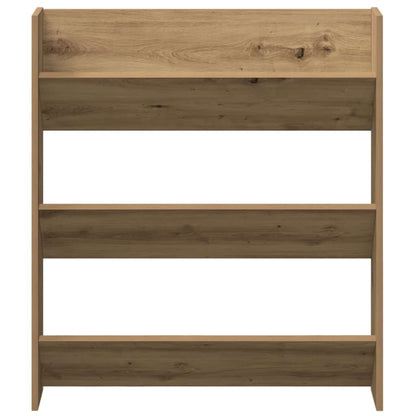 Shoe Cabinet 2 pcs 85 x 18 x 90 cm Engineered Wood Artisan Oak