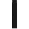 Wall Shoe Cabinet with Shelf Wall-mounted Other with Storage 2 pcs Black oak Engineered wood