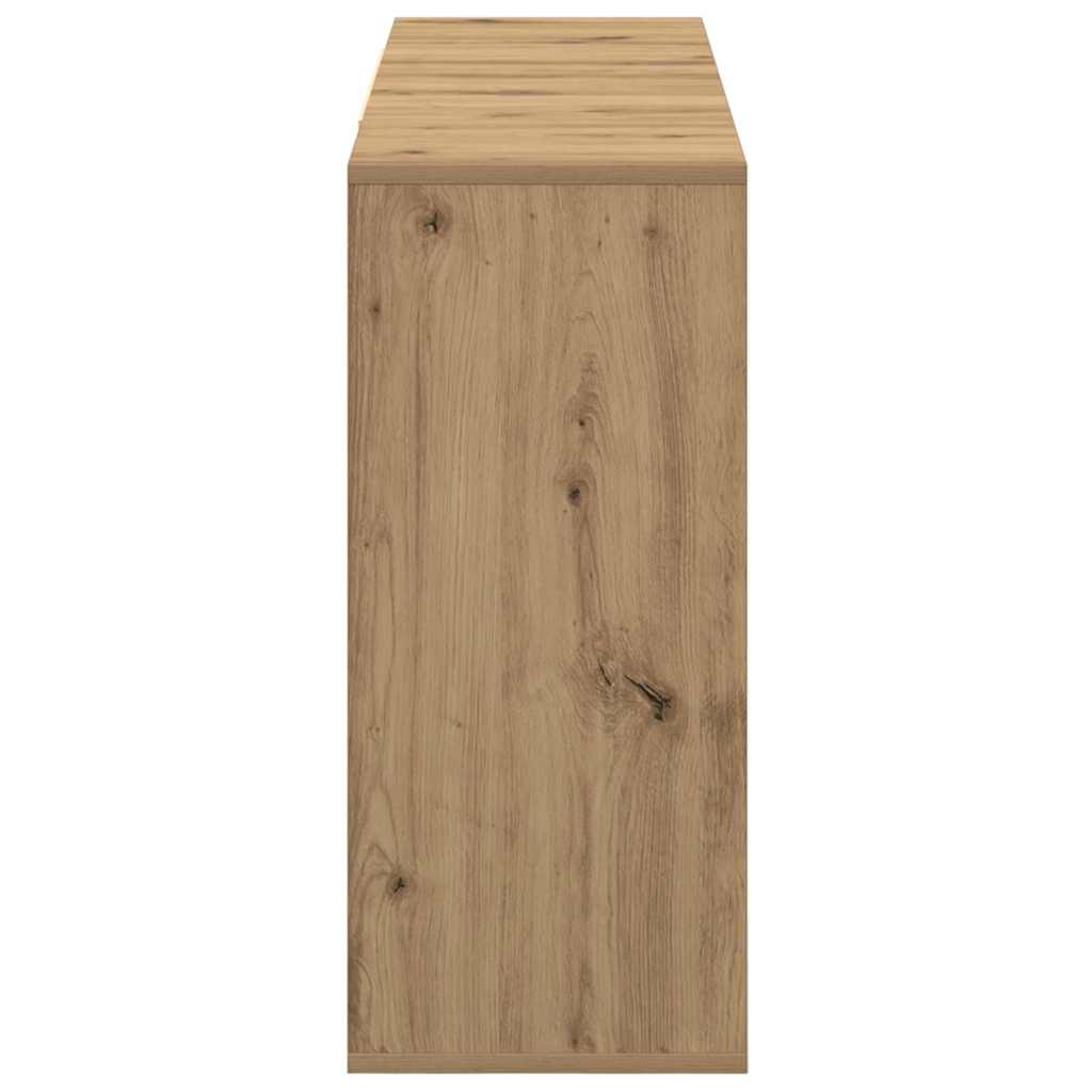 Sideboard Artisan Oak 120 x 30 x 75 cm Engineered Wood
