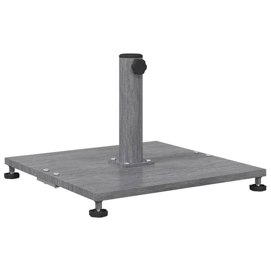 Parasol Base 28.95 kg Dark Grey Wood Look Square